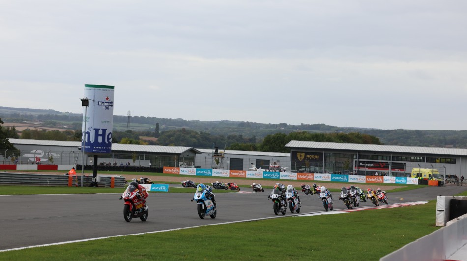 Riders on track