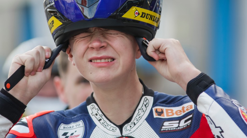 Assen backstage