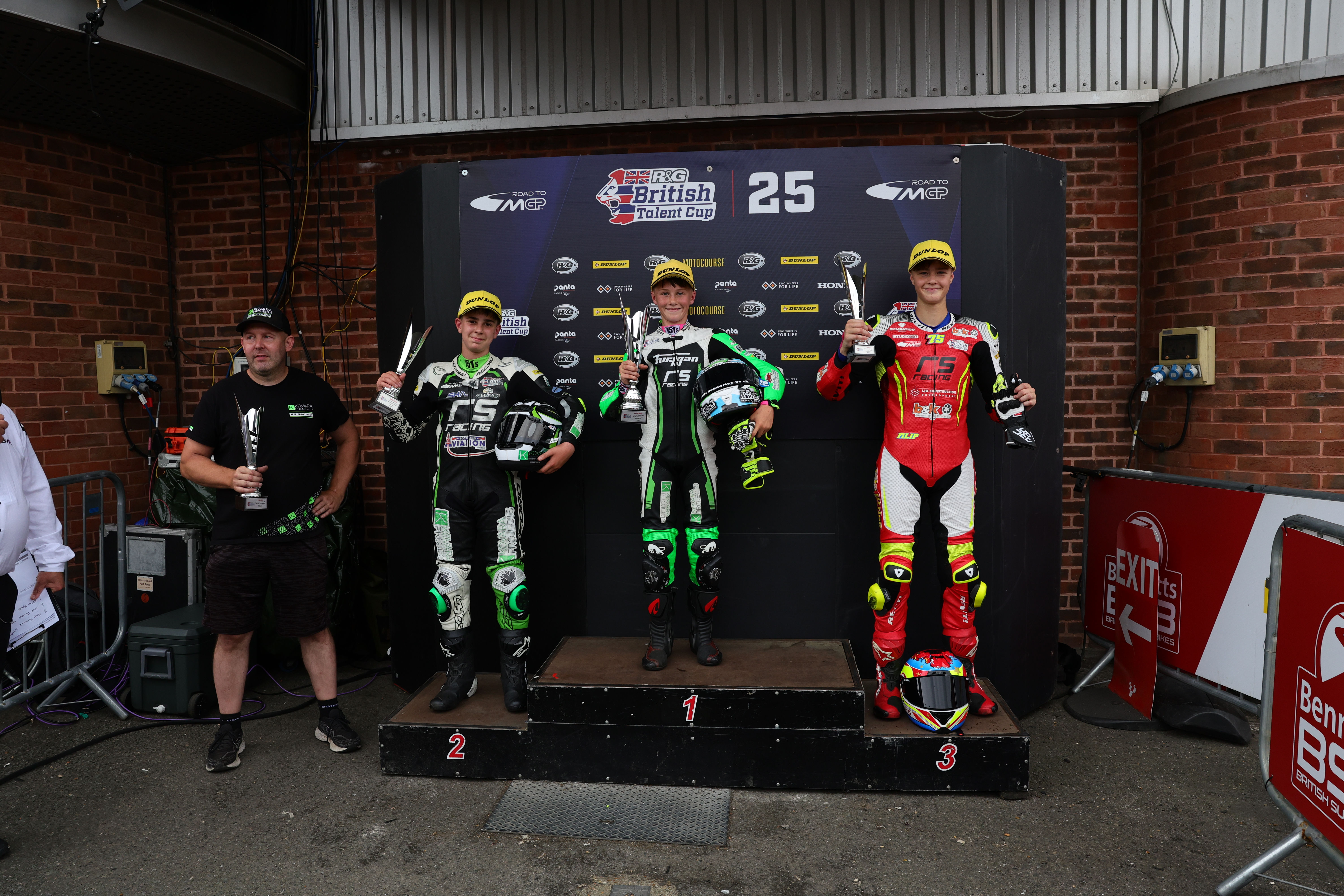 Round 4 Brands Hatch Race 1 Podium
