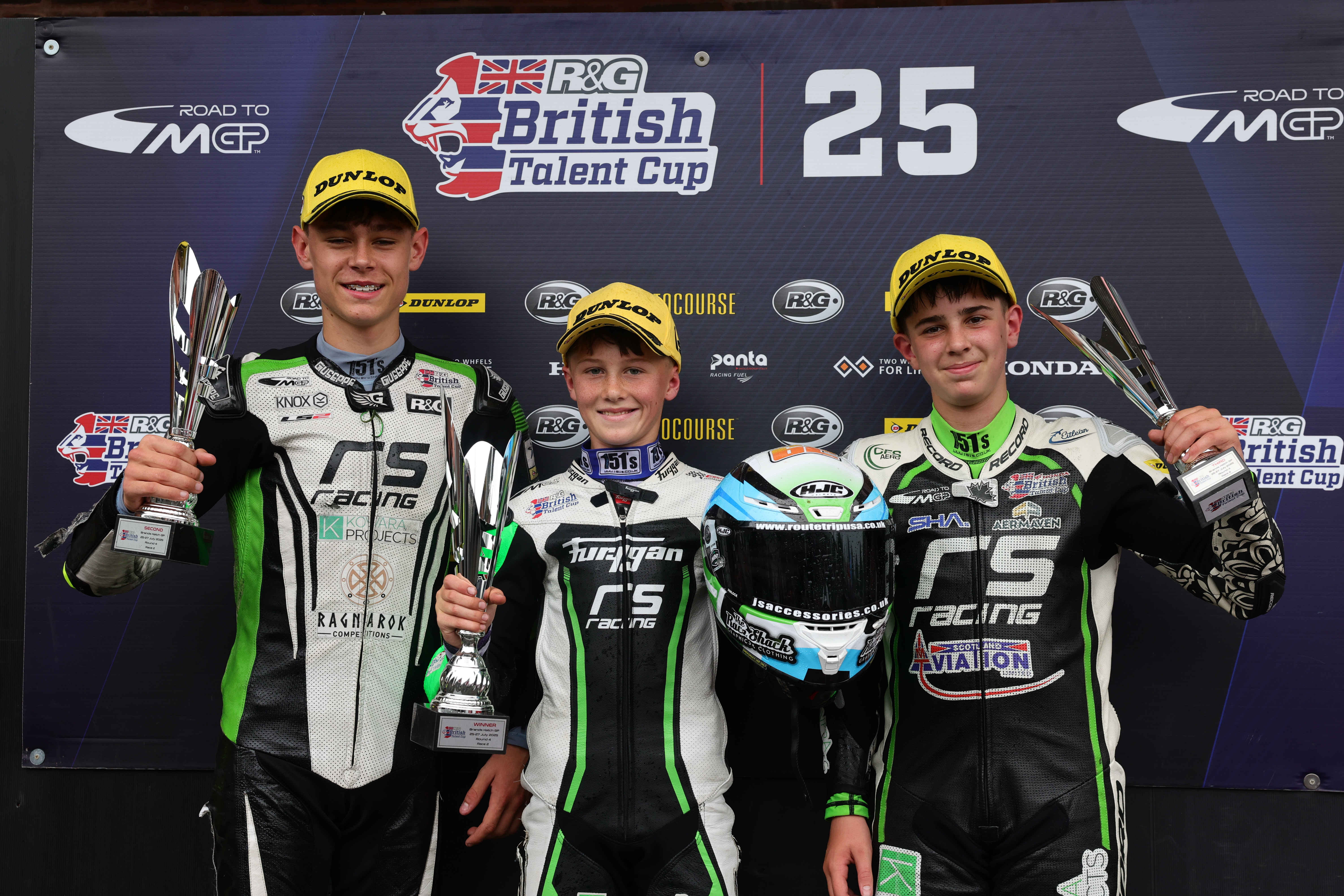 Round 4 Brands Hatch Race 2 Podium
